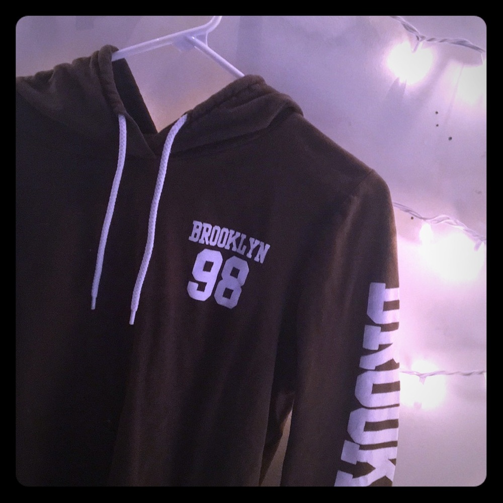 Brooklyn 98 Navy Green Hoodie